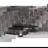 Mexen Velar Duschkabine Schiebetür 100 x 70 cm, gefrostet, gebürstetes Kupfer - 871-100-070-31-65