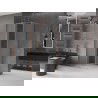 Mexen Velar cabine de douche coulissante 90 x 90 cm, givré, cuivre brossé - 871-090-090-31-65
