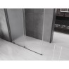 Mexen Velar lükand dušikabiin 150 x 85 cm, jäätis, harjatud gun grey - 871-150-085-31-66