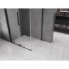 Mexen Velar klizna tuš vrata klizna 130 x 90 cm, mat, crna - 871-130-090-31-70