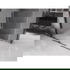Mexen Velar Duschkabine schiebbar 140 x 80 cm, Frost, Schwarz - 871-140-080-31-70