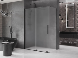 Mexen Velar klizna tuš kabina 150 x 70 cm, mat, crna - 871-150-070-31-70
