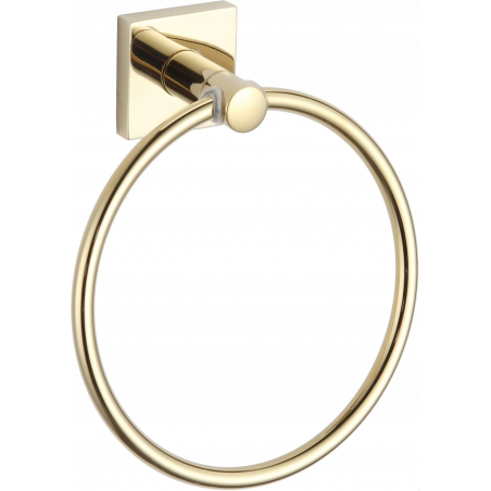 Mexen Rufo suporte para toalhas, dourado - 7050932-50