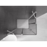 Mexen Velar Duo liuguksega dušinurk 90 x 80 cm, grafiit, kroom - 871-090-080-42-01