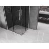 Mexen Velar Duo kabina prysznicowa rozsuwana 100 x 90 cm, grafit, chrom - 871-100-090-42-01