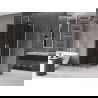 Mexen Velar Duo Duschkabine, verschiebbar, 90 x 90 cm, Graphit, Chrom - 871-090-090-42-01