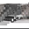 Mexen Velar Duo Duschkabine schiebbar 100 x 90 cm, gefrostet, weiß - 871-100-090-32-20