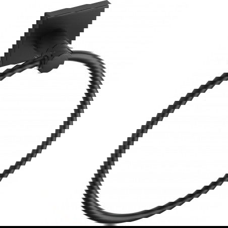 Mexen Rufo suporte para toalhas, preto - 7050932-70