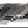 Mexen Velar Duo Duschkabine schiebbar 80 x 80 cm, graphit, weiß - 871-080-080-42-20