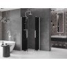 Mexen Velar Duo lükandustega dušinurk 100 x 100 cm, grafiit, valge - 871-100-100-42-20