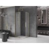 Mexen Velar Duo klizna tuš kabina klizna 90 x 90 cm, mat, zlatna - 871-090-090-32-50