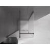 Mexen Velar kabina prysznicowa rozsuwana 110 x 110 cm, szron, gun metal - 871-110-110-31-95
