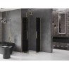 Mexen Velar Duo kabina prysznicowa rozsuwana 90 x 90 cm, grafit, złota - 871-090-090-42-50