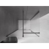 Mexen Velar klizna tuš kabina 120 x 100 cm, glazura, gun metal - 871-120-100-31-95