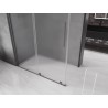 Mexen Velar klizna tuš kabina na razvlačenje 140 x 85 cm, led, pištolj metal - 871-140-085-31-95