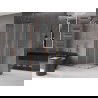 Mexen Velar Duo schuifdouchecabine 80 x 80 cm, matglas, geborsteld koper - 871-080-080-32-65