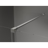 Mexen Velar drsna tuš kabina 120 x 110 cm, motni, brušeni nikel - 871-120-110-31-97