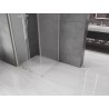 Mexen Velar drsna pršna kabina 120 x 120 cm, zmrzal, brušen nikel - 871-120-120-31-97