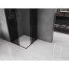 Mexen Velar Duo shower cubicle sliding 90 x 90 cm, graphite, black - 871-090-090-42-70
