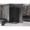 Mexen Velar Duo klizni tuš kabina 90 x 80 cm, grafit, crna - 871-090-080-42-70