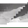 Mexen Velar cabine de douche coulissante 160 x 90 cm, givre, nickel brossé - 871-160-090-31-97