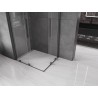 Mexen Velar Duo kabina prysznicowa rozsuwana 90 x 80 cm, transparent, gun metal - 871-090-080-02-95