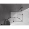 Mexen Velar Duo kabina prysznicowa rozsuwana 90 x 80 cm, transparent, gun metal - 871-090-080-02-95