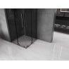 Mexen Velar Duo kabina prysznicowa rozsuwana 100 x 100 cm, grafit, gun metal - 871-100-100-42-95