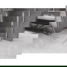 Mexen Velar Duo Duschkabine verschiebbar 100 x 90 cm, transparent, gebürsteter Nickel - 871-100-090-02-97