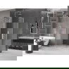 Mexen Velar Duo Schiebeduschkabine 90 x 90 cm, gefrostet, gebürstetes Nickel - 871-090-090-32-97