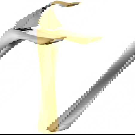 Mexen Estrella robinet de lavabo haut, doré - 72310-50