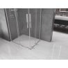 Mexen Velar L Duo Duschkabine schiebbar 100 x 90 cm, transparent, Chrom - 871-100-090-02-03-01