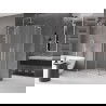 Mexen Velar L Duo Schiebeduschkabine 90 x 80 cm, matt, Chrom - 871-090-080-02-33-01