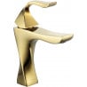 Mexen Estrella R02 bath set, gold - 72303R02-50