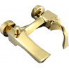 Mexen Estrella DQ02 bathtub set, gold - 72313DQ02-50