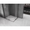 Mexen Velar L Duo cabine de douche coulissante 90 x 80 cm, transparente, gris canon brossé - 871-090-080-02-03-66