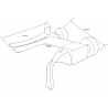 Mexen Estrella R02 ensemble de bain, doré - 72313R02-50