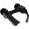 Mexen Estrella R02 Badewannenset, schwarz - 72313R02-70