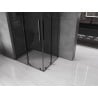 Mexen Velar L Duo kabina prysznicowa rozsuwana 90 x 80 cm, grafit, gun metal - 871-090-080-02-43-95