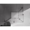 Mexen Velar L Duo kabina prysznicowa rozsuwana 90 x 80 cm, transparent, gun metal - 871-090-080-02-03-95