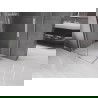 Mexen Velar L Duo douchecabine schuifbaar 100 x 90 cm, transparant, geborsteld nikkel - 871-100-090-02-03-97