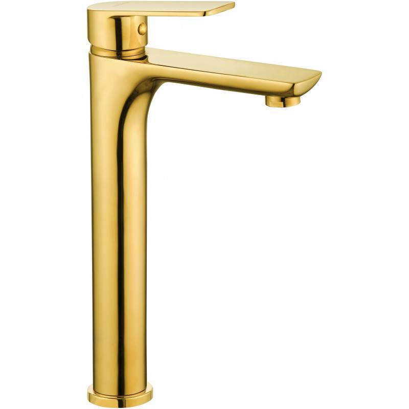 Mexen Alfa grifo de lavabo alto, dorado - 745710-50