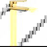 Mexen Alfa grifo alto para lavabo, dorado - 745710-50