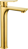 Mexen Alfa grifo alto para lavabo, dorado - 745710-50