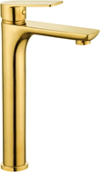 Mexen Alfa rubinetto alto per lavabo, oro - 745710-50