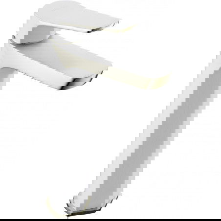 Mexen Lerma batteria lavabo alta, bianca/dorata - 74310-25