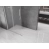 Mexen Velar Walk-in Shower Screen, Adjustable 90 x 200 cm, Frosted 8 mm, Chrome - 871-090-000-33-01
