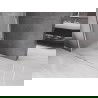 Mexen Velar begehbare Duschwand 140 x 200 cm, satiniert 8 mm, chrom - 871-140-000-33-01