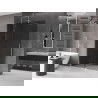 Mexen Velar Duschwand Schiebe Walk-in 130 x 200 cm, grafit 8 mm, chrom - 871-130-000-43-01