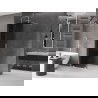 Mexen Velar Duschwand Schiebe Walk-in 130 x 200 cm, grafit 8 mm, chrom - 871-130-000-43-01